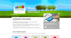 Desktop Screenshot of les-charmilles.fr