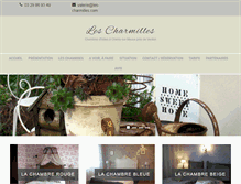 Tablet Screenshot of les-charmilles.com